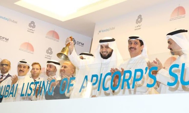 ابيكورب تقرع جرس بدء التداول احتفالاً بإدراج صكوك بقيمة 500 مليون دولار أمريكي في ناسداك دبي