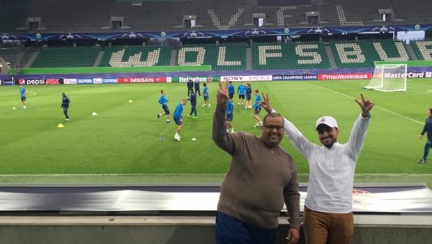 عملاء STC رافقوا نجوم ريال مدريد بطائرة خاصة لملاقاة فولفسبورغ الالماني