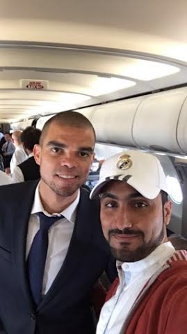 عملاء STC رافقوا نجوم ريال مدريد بطائرة خاصة لملاقاة فولفسبورغ الالماني