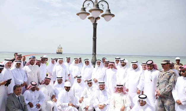 السويل يدشن أحدث كيبل بحري بالعالم في ينبع