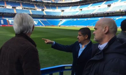 STC تستضيف الجهاز الاداري والفني للمنتخب السعودي في مدريد وتطلعهم على تجربة الاستثمار مع الريال