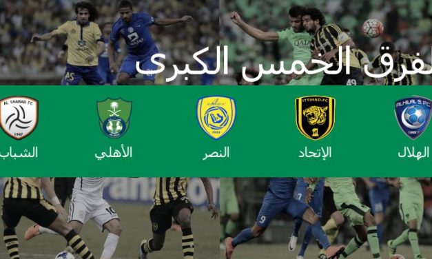 انفوغرافيك لدوري الكورة السعودية على تويتر لهذا الموسم‎