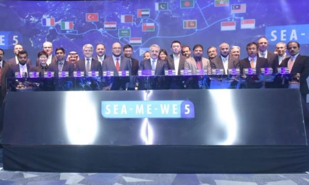 STC  تحتفل بتدشين الكيبل البحري الخامس