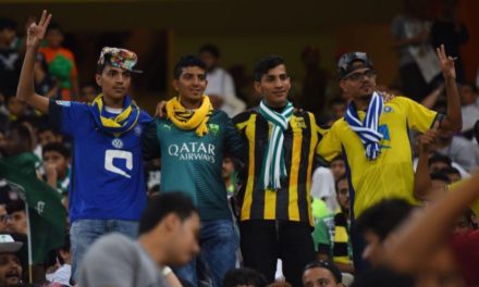 سفراء نبذ التعصب مع STC في العين لدعم الاخضر امام الإمارات