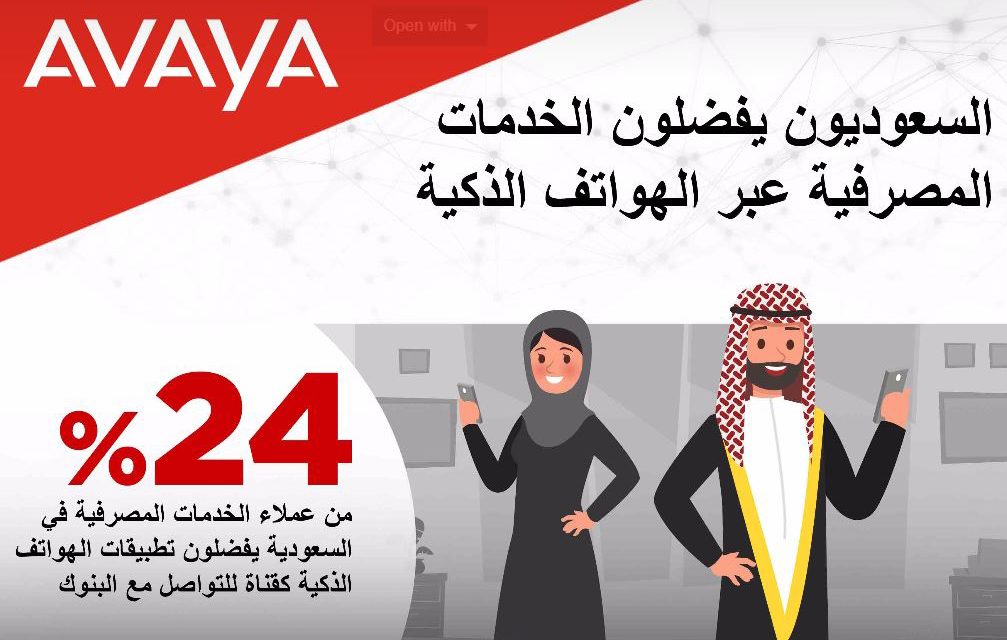 السعوديون يفضلون الخدمات المصرفية عبر الهواتف الذكية