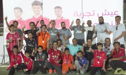 البراعم يعيشون تجربة نجوم مانشستر يوناتيد بملعب STC