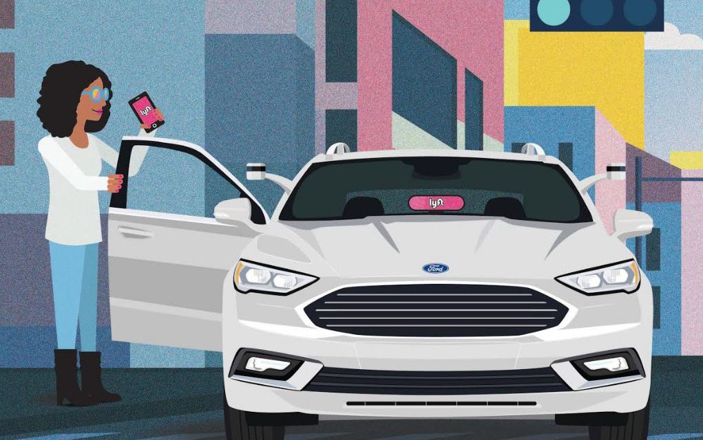 كيف تتعاون فورد و”ليفت Lyft” لتعميم استخدام السيارات ذاتية القيادة؟