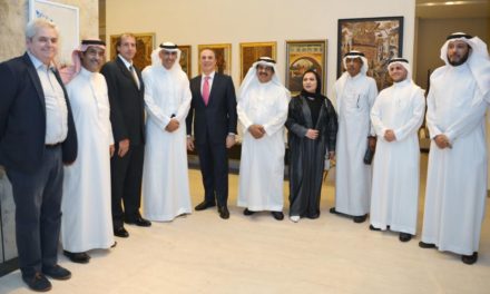 السفير الإيطالي يفتتح معرض ” ايطاليا بعيون الفنانين العرب” بجاليري ديزاين