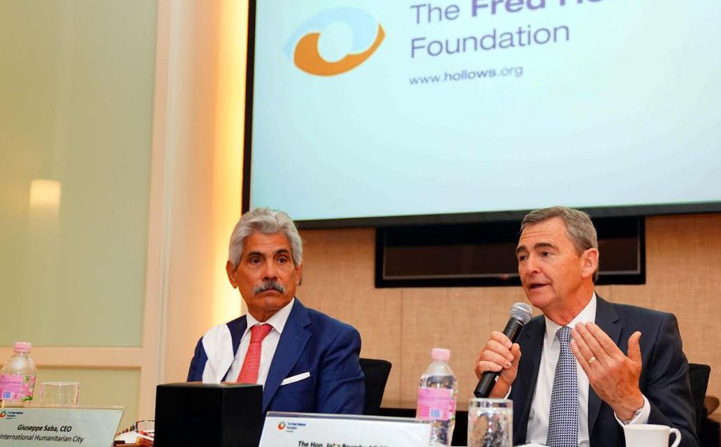 دبي منصة للحد من العمى في العالم; “فريد هولوز”، الإنمائية الدولية تفتتح مقرها الإقليمي في المدينة العا لمية للخدمات الإنسانية