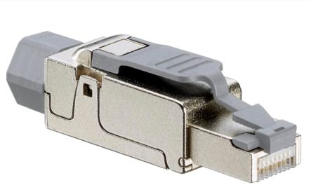موصل عالمي جديد يدعم شبكات (10GBASE-T) و تطبيقات (100W PoE)