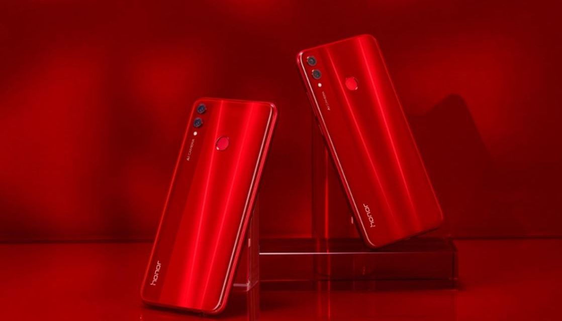 هااتف Honor 8X يتألق بدرجة جديدة من اللون الأحمر