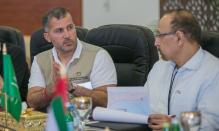 معالي وزير الطاقة والصناعة والثروة المعدنية السعودي يزور موقع مشروع محطة براكة للطاقة النووية السلمية