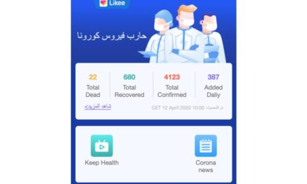 Likee يُطلق لوحة بيانات مرتبطة بمنظمة الصحة العالمية