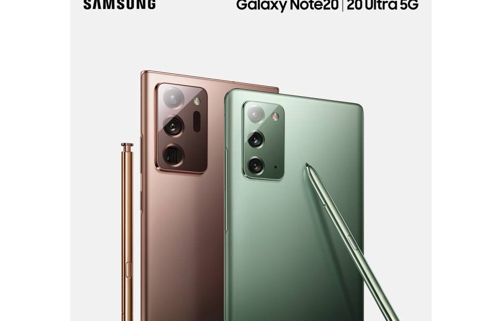 “اتصالات” تعلن عن توفر هاتفي Galaxy Note20 وGalaxy Note20 Ultra