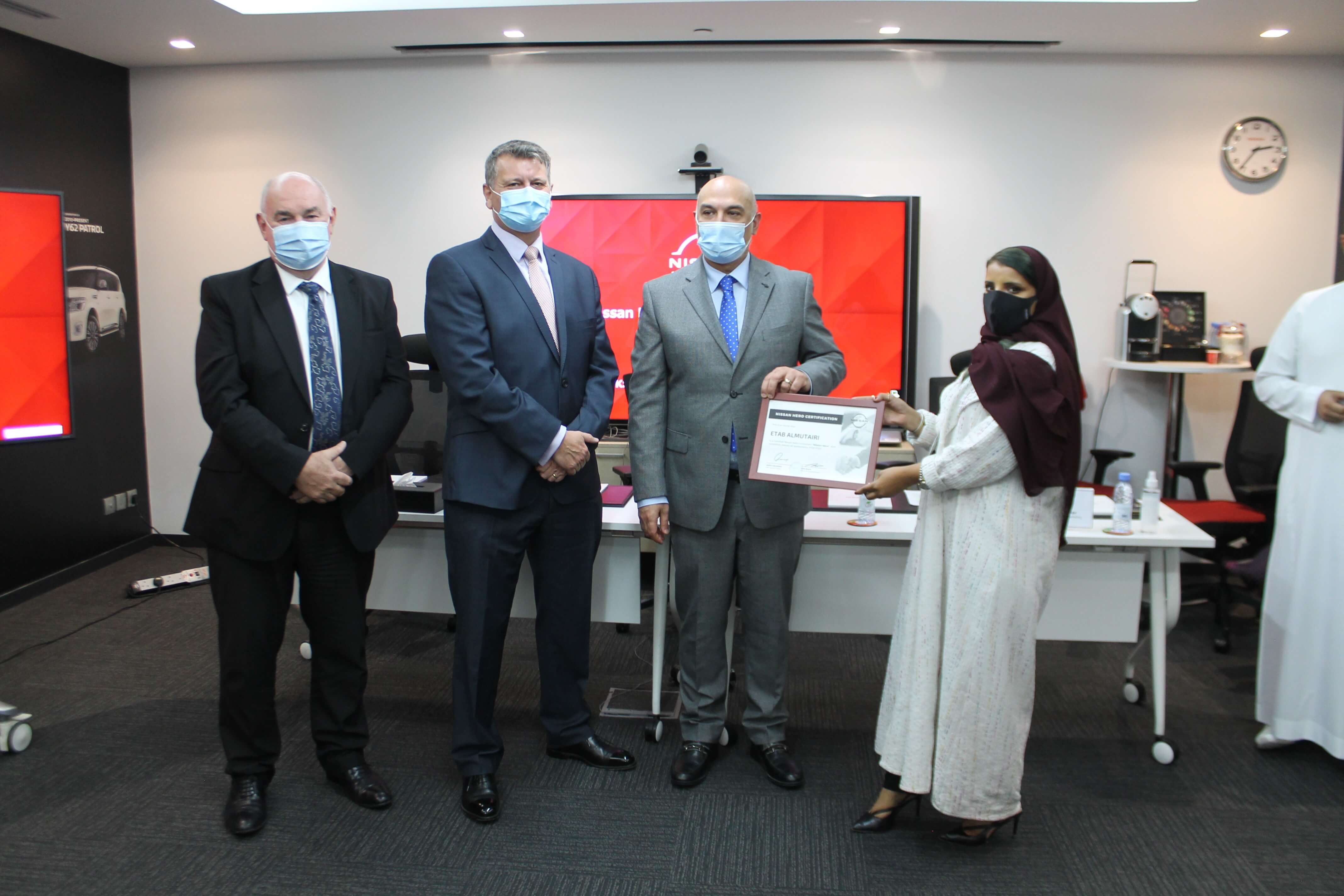 نيسان العربية السعودية تكرّم المواهب السعودية الفائزة ببرنامج Nissan Hero