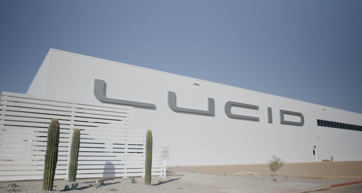 لوسيد موتورز تستكمل بناء أول مصانعها الجديدة للسيارات الكهربائية في أمريكا الشمالية مع استمرار عملية التكليف لبدء إنتاج لوسيد أير في ربيع 2021