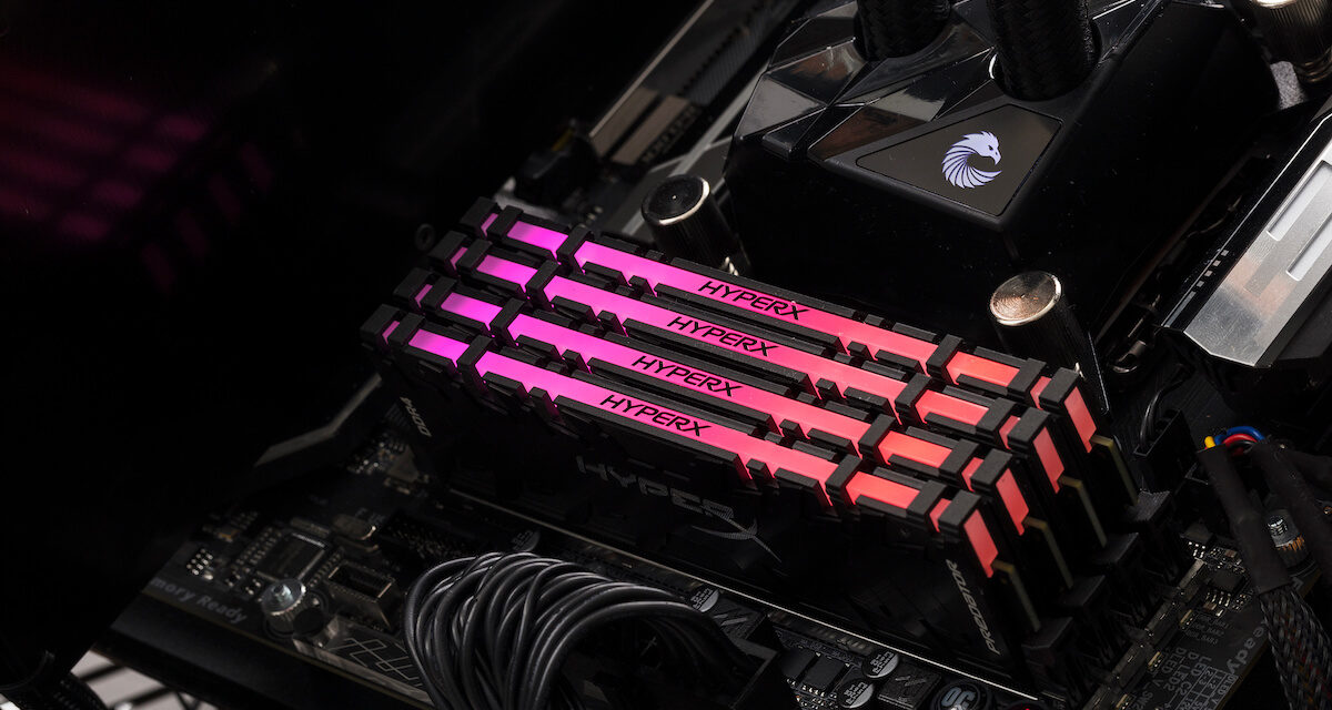 هايبر إكس تعلن إطلاق ذواكر FURY DDR4 RGB Memory SKU
