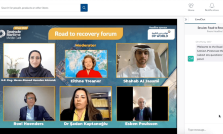 سيتريد الشرق الأوسط للقطاع البحري 2020، يركز في يومه الأول على الاستدامة والرقمنة وتبني الابتكار