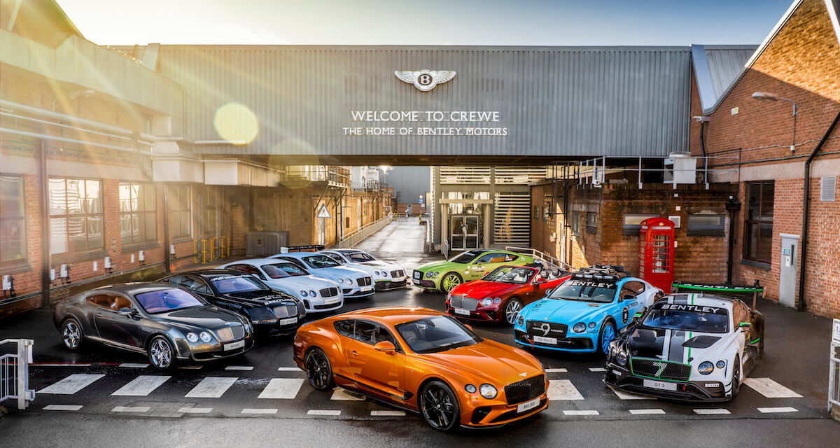 Bentley تبتكر 80,000 سيارة متميّزة من Continental GT