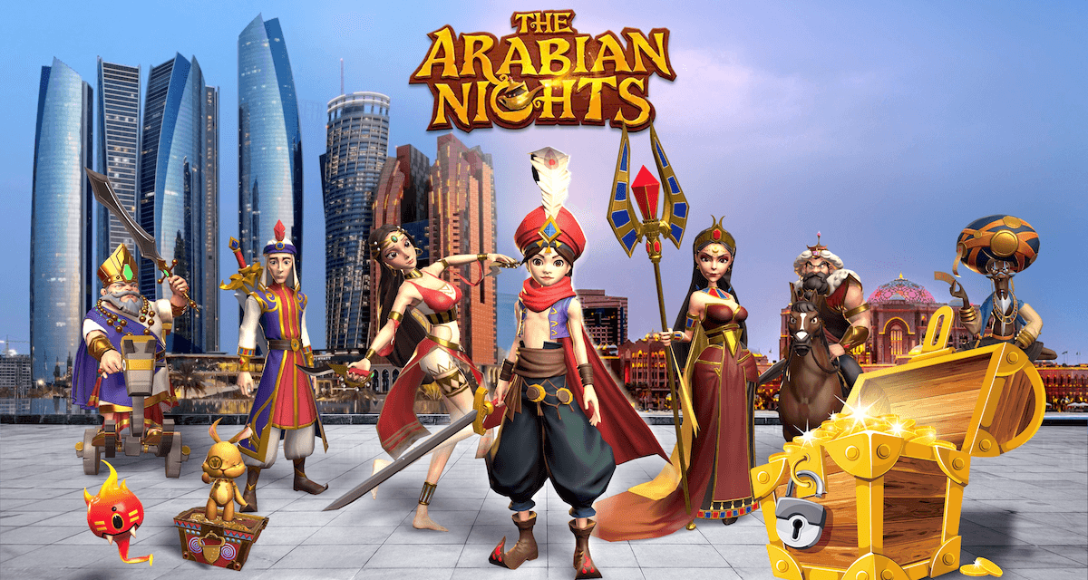 إطلاق أول لعبة تشبه بوكيمون جو “الليالي العربية – كنوز خادم المصباح” في أبوظبي من خلال AD Gaming