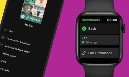 Spotify  يتيح إمكانية تحميل الموسيقى على Apple Watch للاستماع بدون اتصال أو هاتف