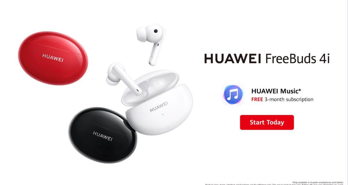 استمتع بجميع أنواع الموسيقى والإيقاعات مع سمّاعات HUAWEI FreeBuds 4i وتطبيق HUAWEI Music