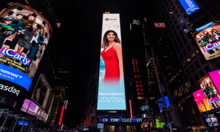 Spotify  يحتفل بألبوم  Nancy 10 الأحدث للفنانة نانسي عجرم في مدينة نيويورك