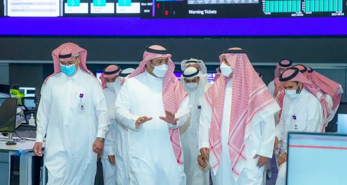 رئيس (سدايا) يزور أكبر مركز للعمليات الرقمية ويثمّن الشراكة مع stc