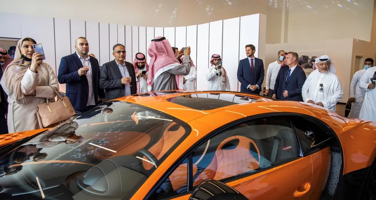 ساماكو تفتتح معرض بوغاتي الأكبر عالمياً في الرياض