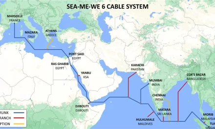 ￼«موبايلي» تنضم إلى تحالف  (SEA-ME-WE-6)لبناء نظام كابلات بحري دولي جديد 