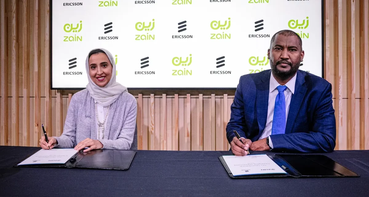 زين السعودية وإريكسون توقعان اتفاقية نظام الشحن في المؤتمر العالمي للجوال