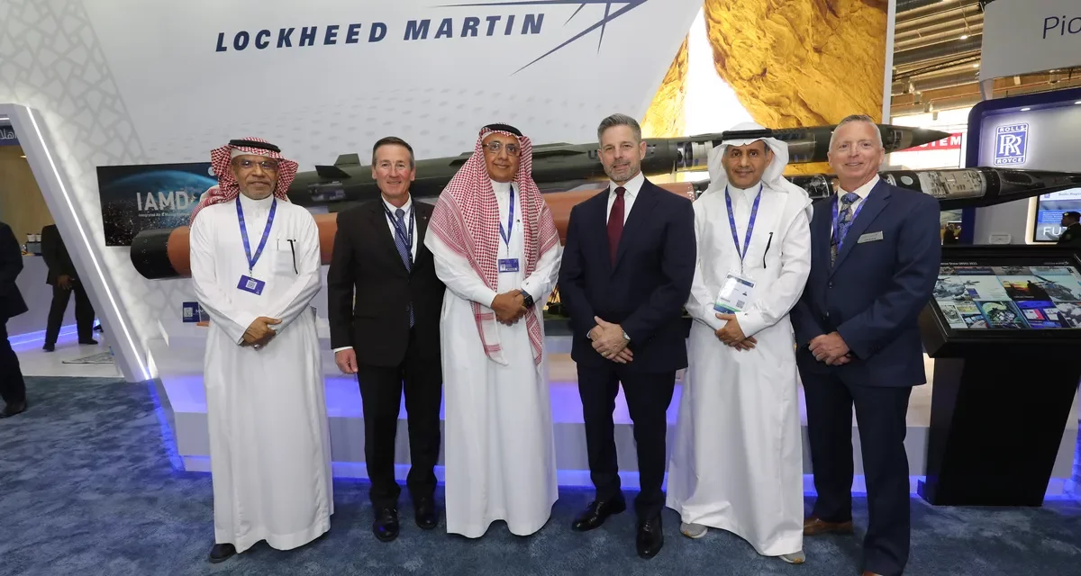 الهيئة العامة للصناعات العسكرية ولوكهيد مارتن تتعاونان على أعمال توطين صناعة أجزاء من منظومة صواريخ الاعتراض “ثاد” بالمملكة #WDS2022