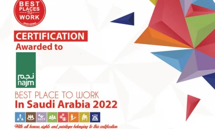 نجم تفوز بجائزة أفضل بيئة للعمل لعام 2022