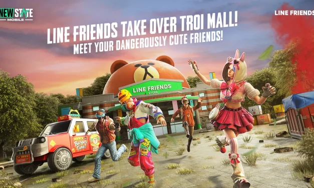 NEW STATE MOBILE ستطلق تحديث يونيو بالتعاون مع LINE FRIENDS