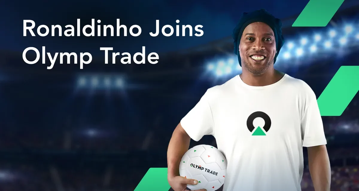 رونالدينيو ينضم إلى Olymp Trade كسفير لها