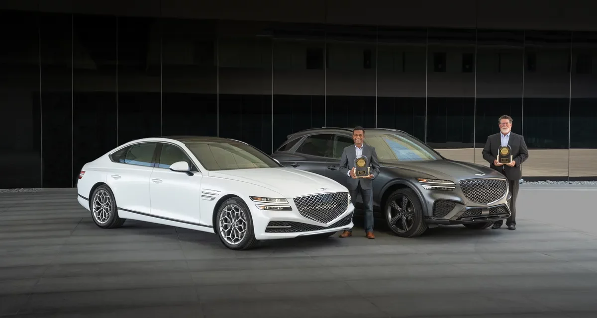 جينيسيسGV70  وG80 تحققان أعلى المعدلات في الدراسة الإحصائية JD Power 2022 عن أداء السيارات وتنفيذها وتصميمها