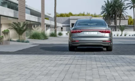 سيارة A8 الجديدة من Audi: حضور قوي يوحي بالثقة