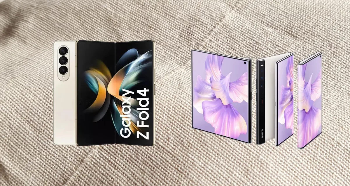 أي هاتف قابل للطي أفضل؟ هاتف HUAWEI Mate Xs 2 مقابل هاتف Samsung Galaxy Z Fold4
