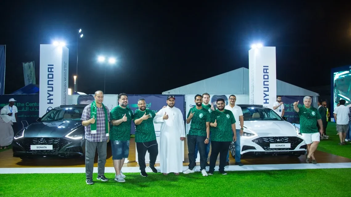 <strong>شركة  محمد يوسف ناغي – هيونداي موتور تستضيف الاعلاميين والمشجعين ً لمشاهدة مباراة السعودية والمكسيك </strong>