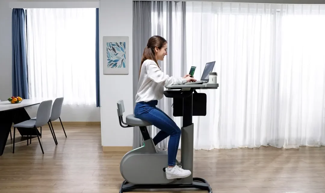 <strong>آيسر تعزز أنماط الحياة النشطة والمستدامة من خلال </strong><a><strong>eKinekt Bike Desk</strong></a>
