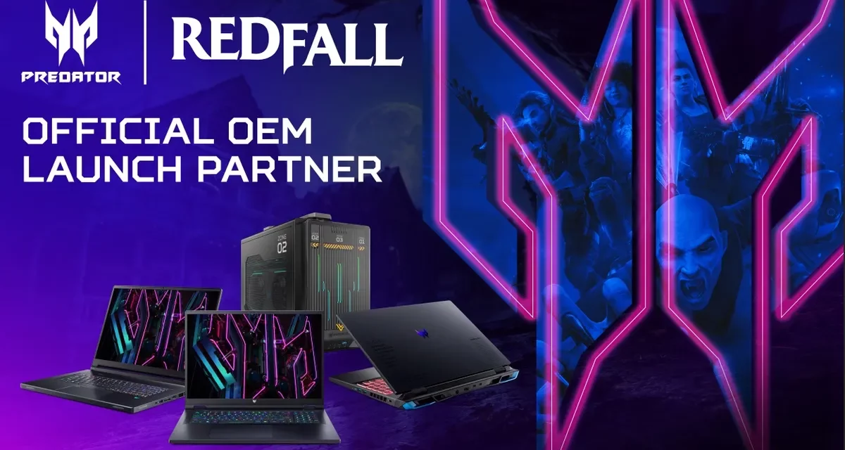 آيسر تقدم لعبة Redfallعلى حواسيب بريداتور المخصصة للألعاب من خلال خدمة Xbox Game Pass Ultimate بدءاً من 2 مايو