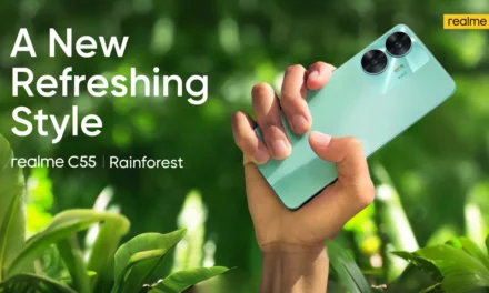 ريلمي تطلق هاتف  C55Rainforestبتصميم صيفي أخضر في المملكة العربية السعودية