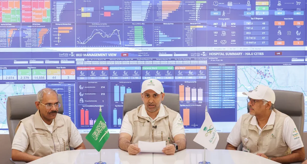 وزير الصحة السعودي يعلن نجاح موسم الحج وخلوه من أي تفشيات