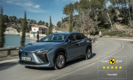 لكزس RZ تحصل على تصنيف خمس نجوم في اختبارات السلامة الأوروبية NCAP