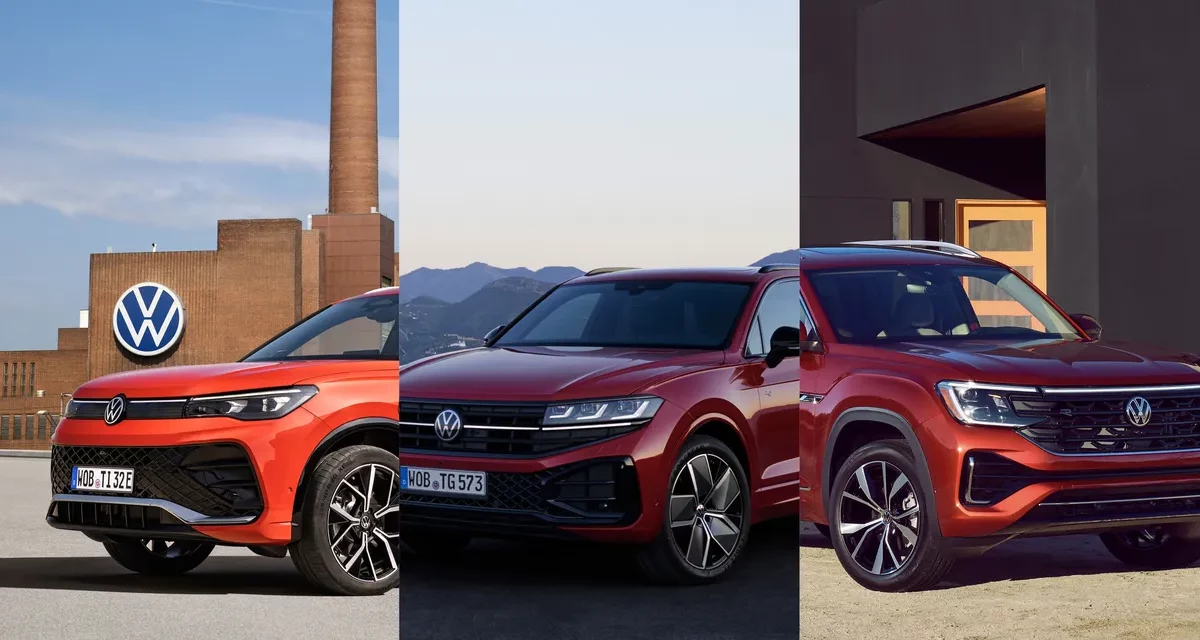 فولكس واجن تكشف النقاب عن ثلاث سيارات SUV في معرض جنيف الدولي للسيارات 2023 في قطر