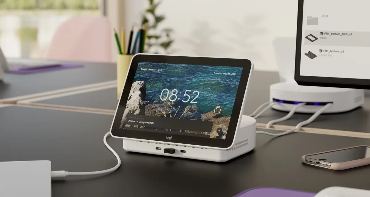 لوجيتك تقدم حل الحجز المكتبي لأماكن العمل المختلطة وتطلق لأول مرة محطة العمل المدارة LOGI DOCK FLEX