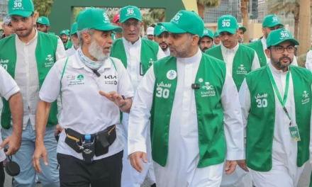آلاف السعوديون يمشون لنصف ساعة يوميا ضمن مبادرة #امش30