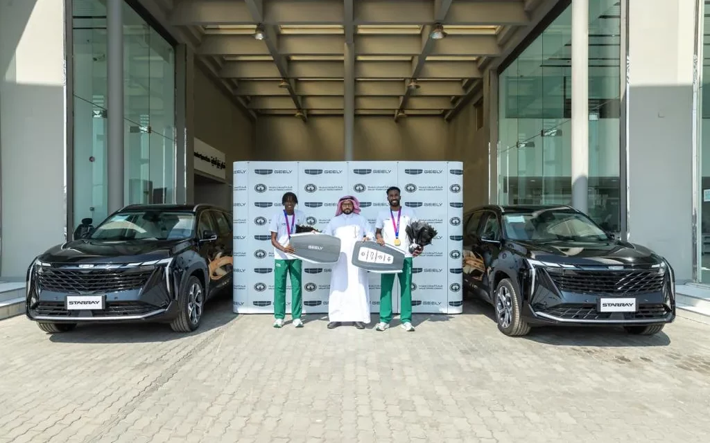جيلي الوعلان تكرم البطلين السعوديين لدورة الألعاب الآسيوية 