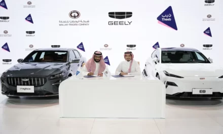 “ذيب لتأجير السيارات” توقع اتفاقية شراكة مع الوعلان لتزويدها بأسطول من سيارت جيلي جيومتري سي  الكهربائية
