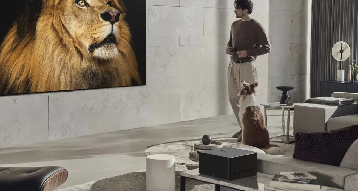 ارتقوا بمساحة غرفة المعيشة خلال موسم العطلات مع تلفزيون LG OLED EVO M3الذي يأتي بتجربة المشاهدة اللاسلكية الساحرة للمرة الأولى على الإطلاق ومعدّل تحديث يبلغ 120 هرتز